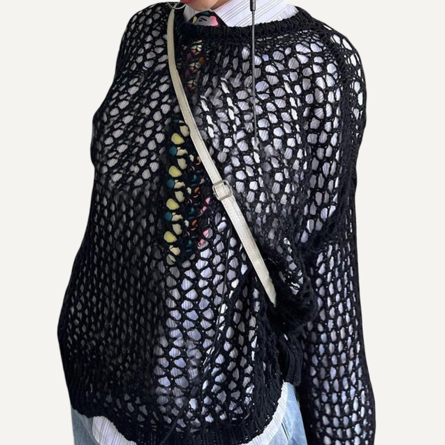 XAO sueter Crochet ganchillo