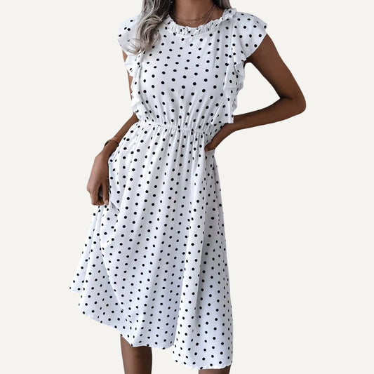XAO Vestido lunares