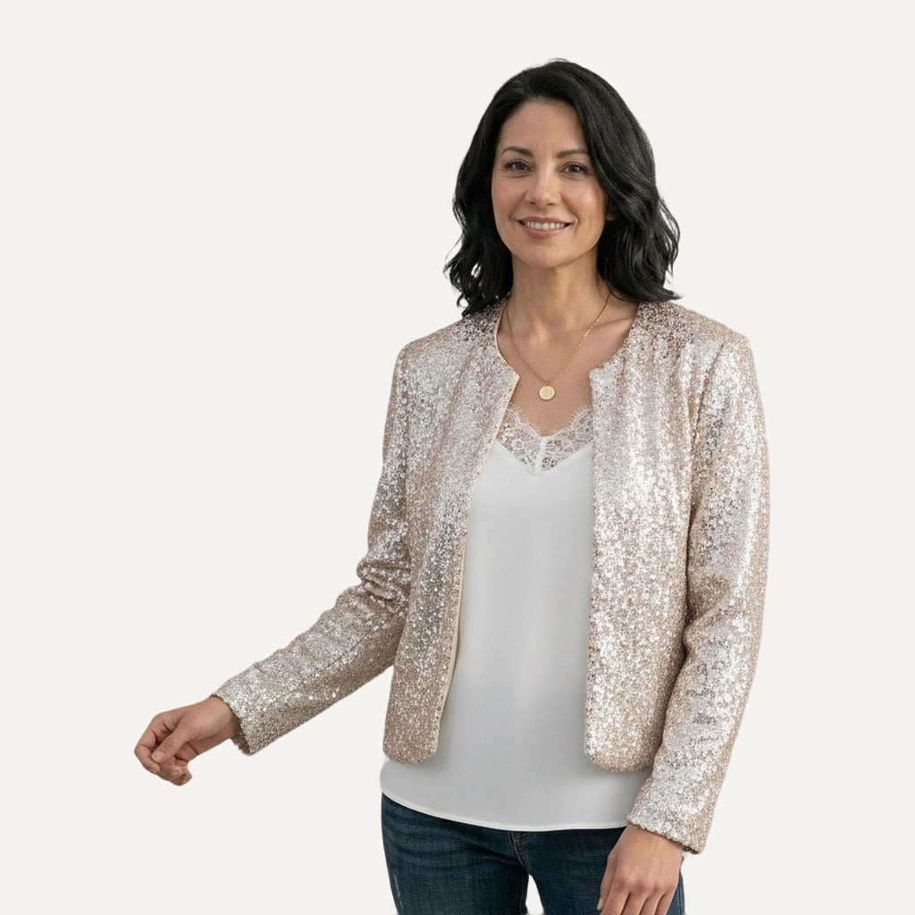XAO Chaqueta saco Lentejuelas