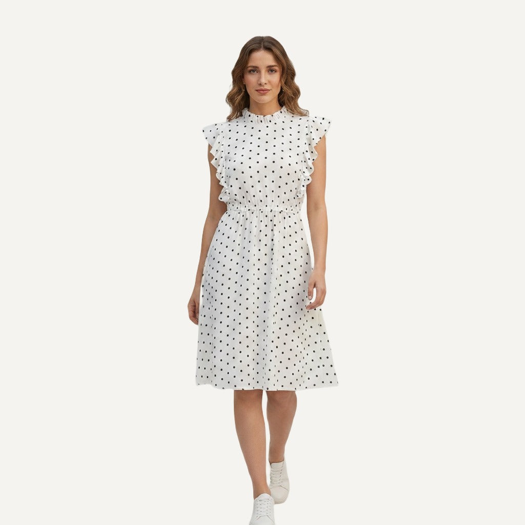 XAO Vestido lunares
