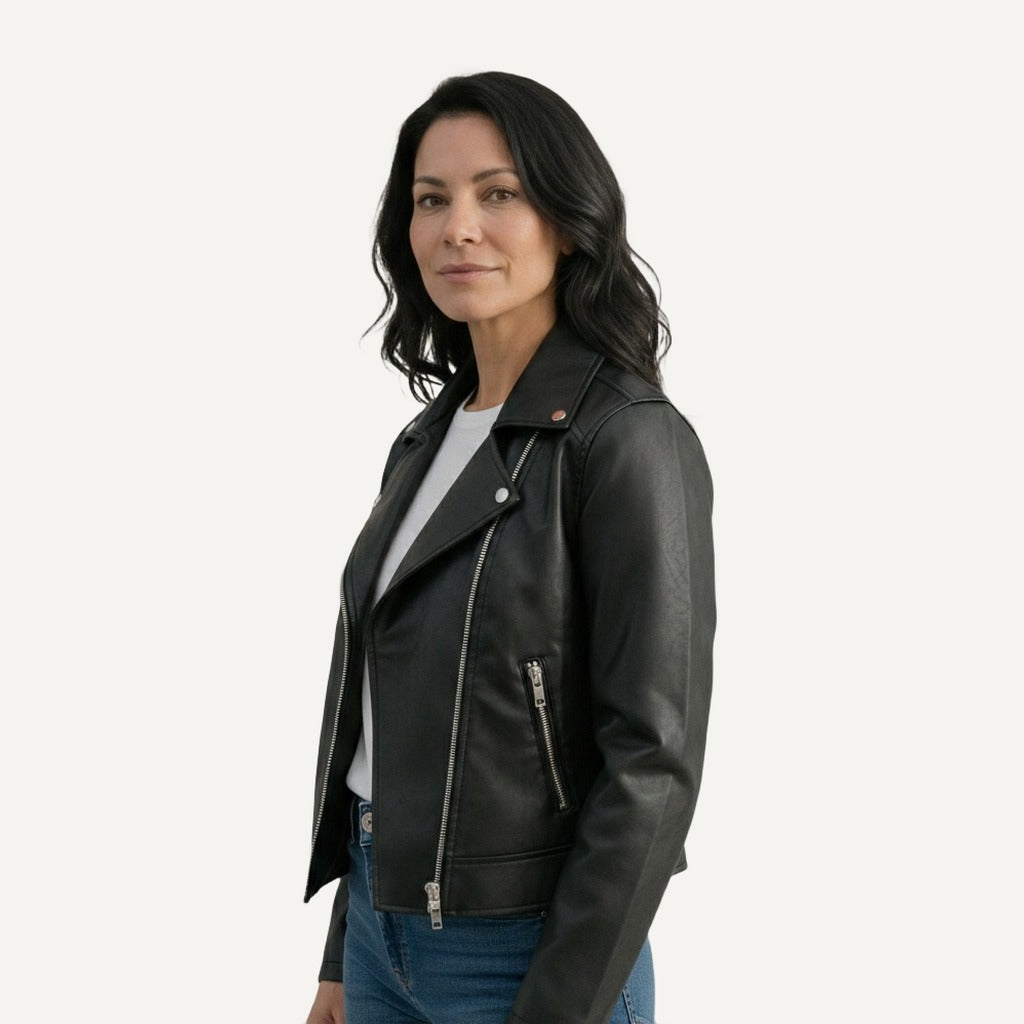 XAO Chaqueta Cuero Sintético