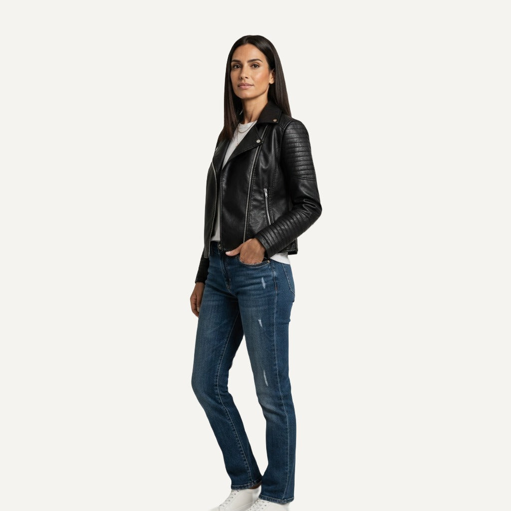 XAO Chaqueta Cuero Sintetico