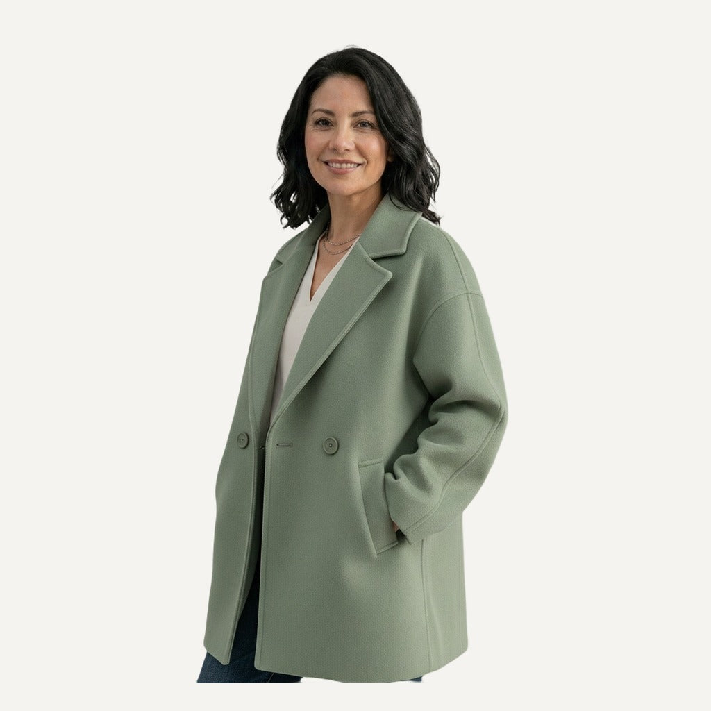 XAO Blazer Oversize de Lana Premium