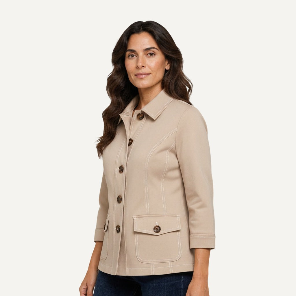 XAO Blazer Largo de Oficina