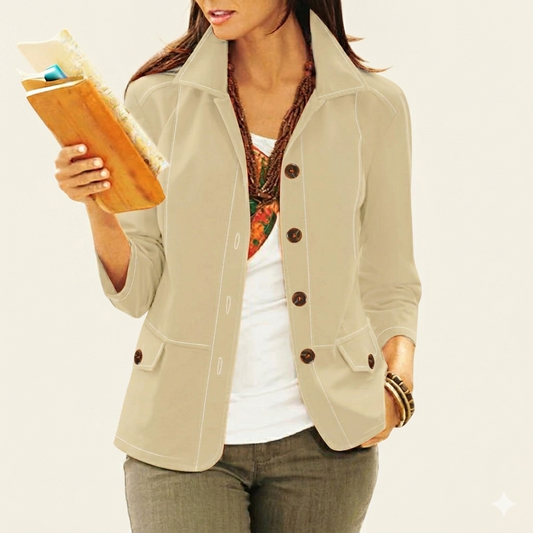 XAO Blazer Largo de Oficina
