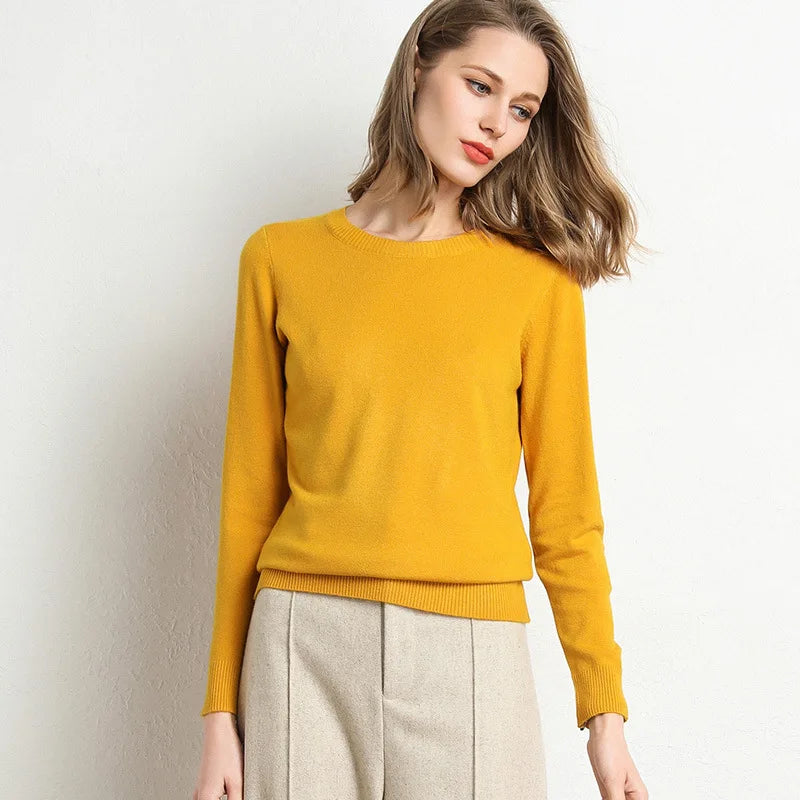 XAO Sweater Cashmere Cuello Redondo