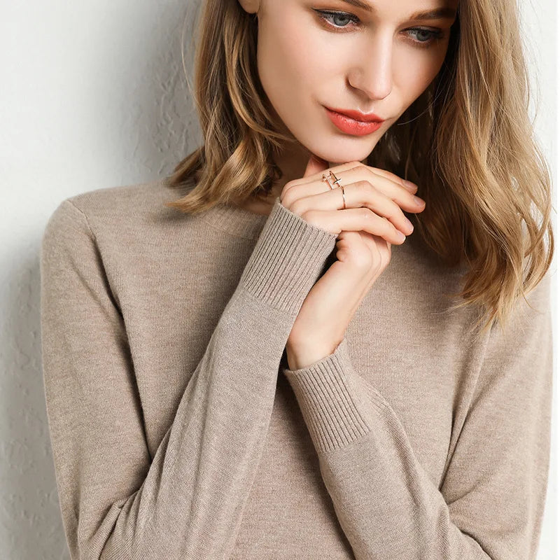 XAO Sweater Cashmere Cuello Redondo