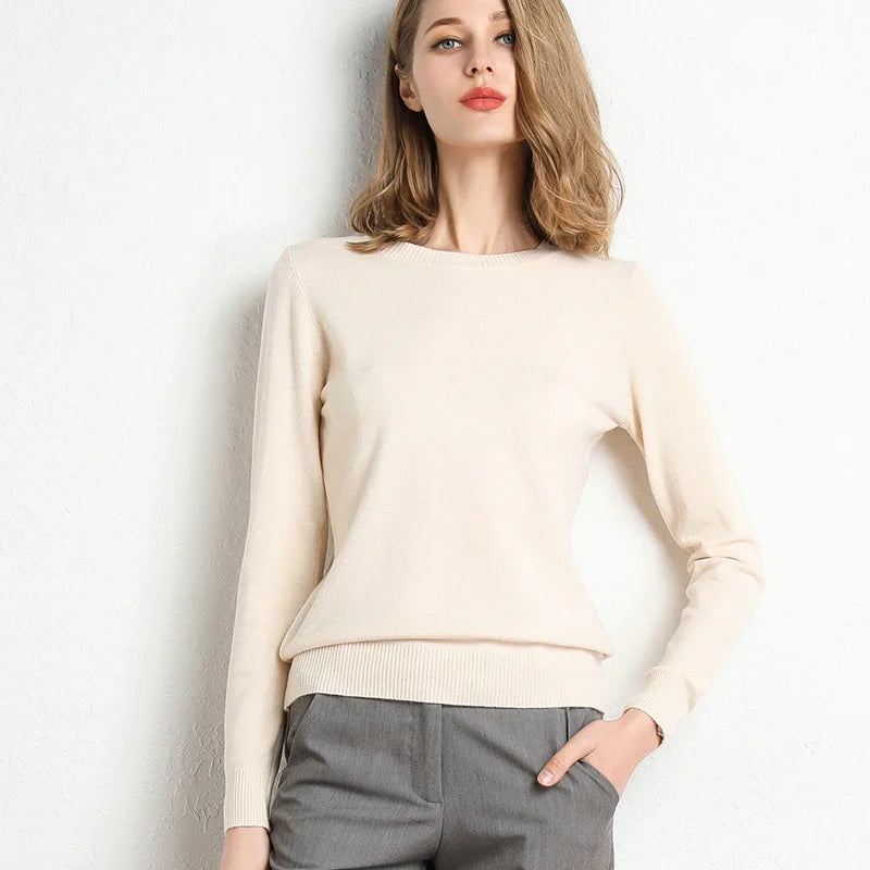 XAO Sweater Cashmere Cuello Redondo