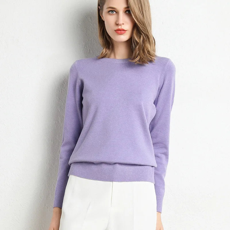 XAO Sweater Cashmere Cuello Redondo