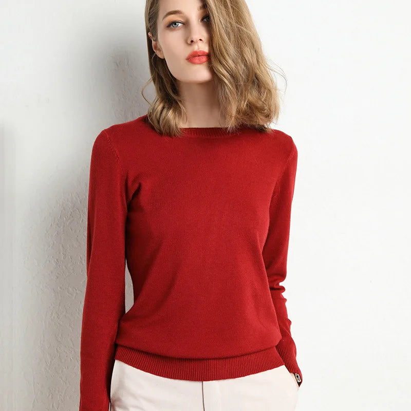XAO Sweater Cashmere Cuello Redondo