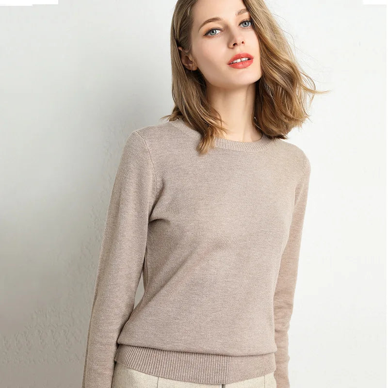 XAO Sweater Cashmere Cuello Redondo