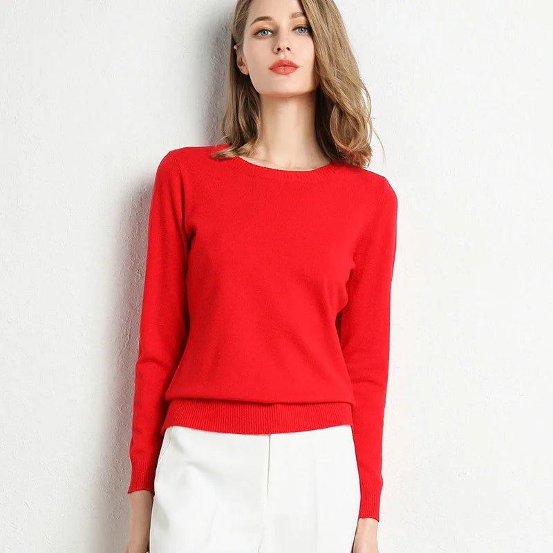 XAO Sweater Cashmere Cuello Redondo