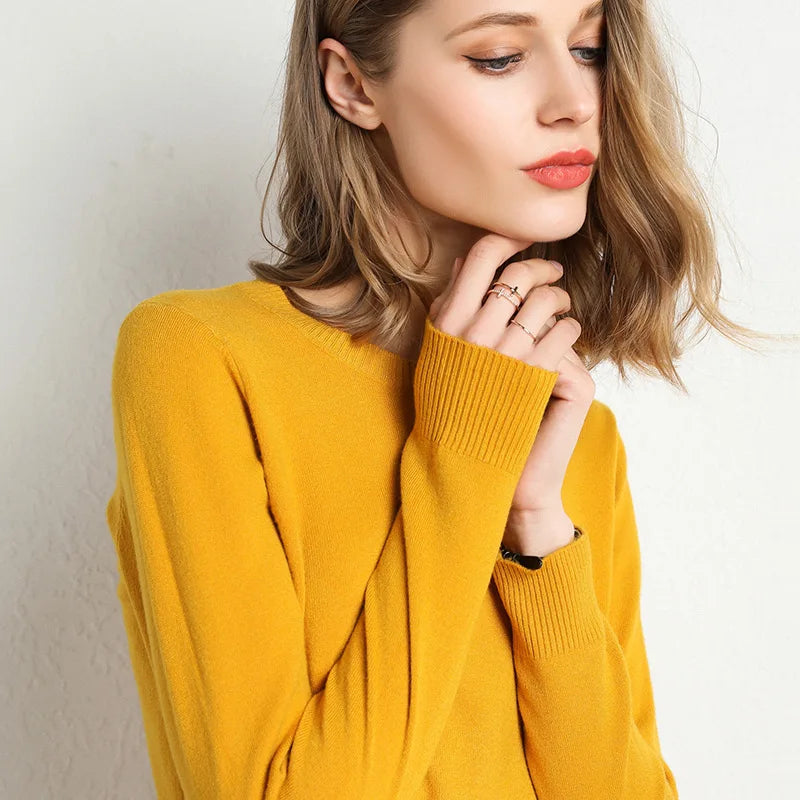 XAO Sweater Cashmere Cuello Redondo