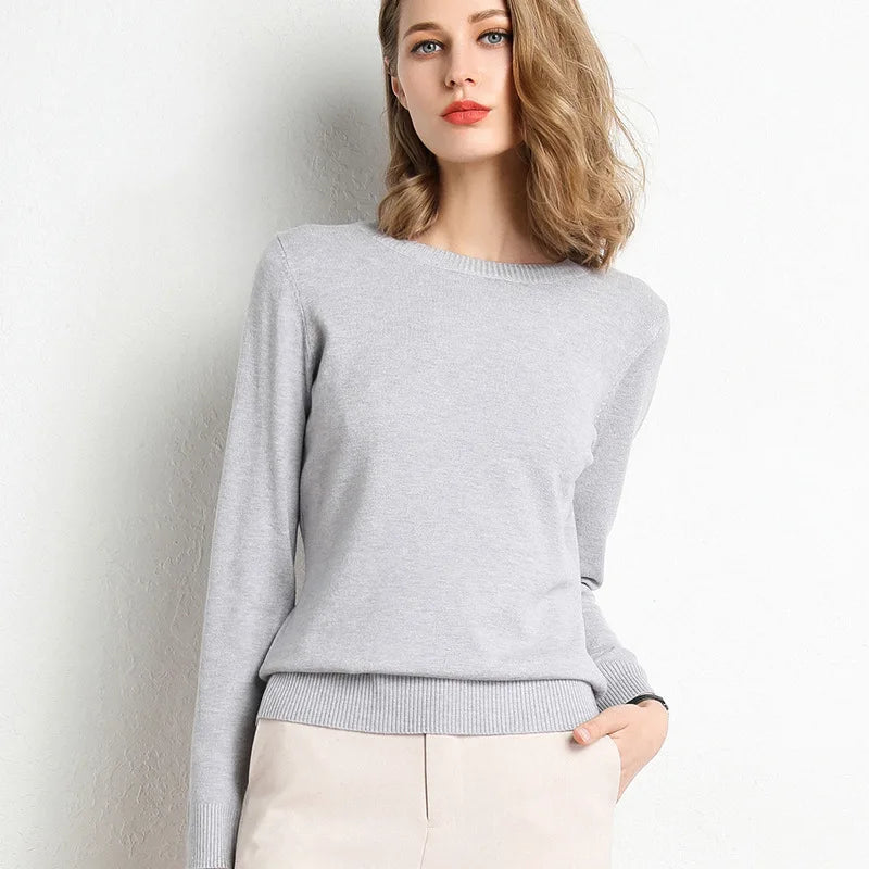 XAO Sweater Cashmere Cuello Redondo