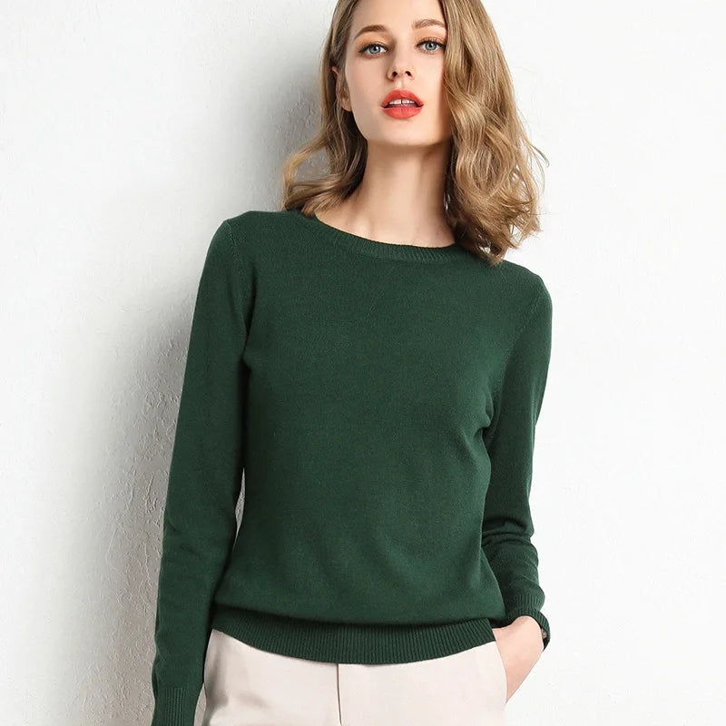 XAO Sweater Cashmere Cuello Redondo