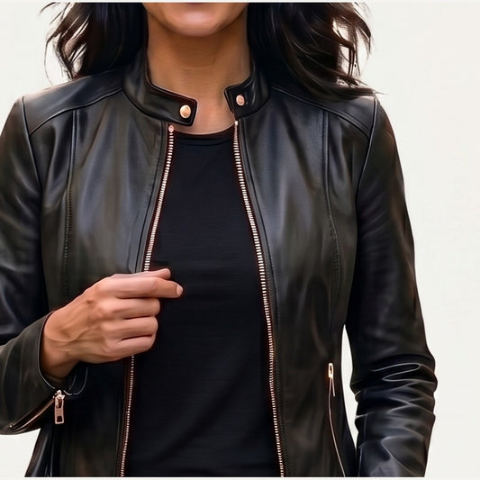 XAO Biker Jacket de Cuero