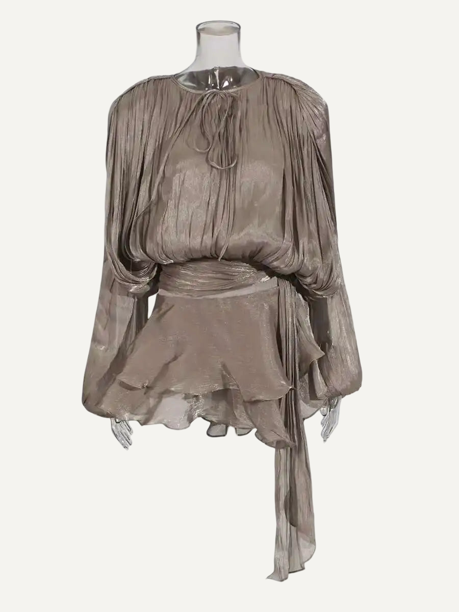 XAO Blusa Mini Vestido Varios Colores