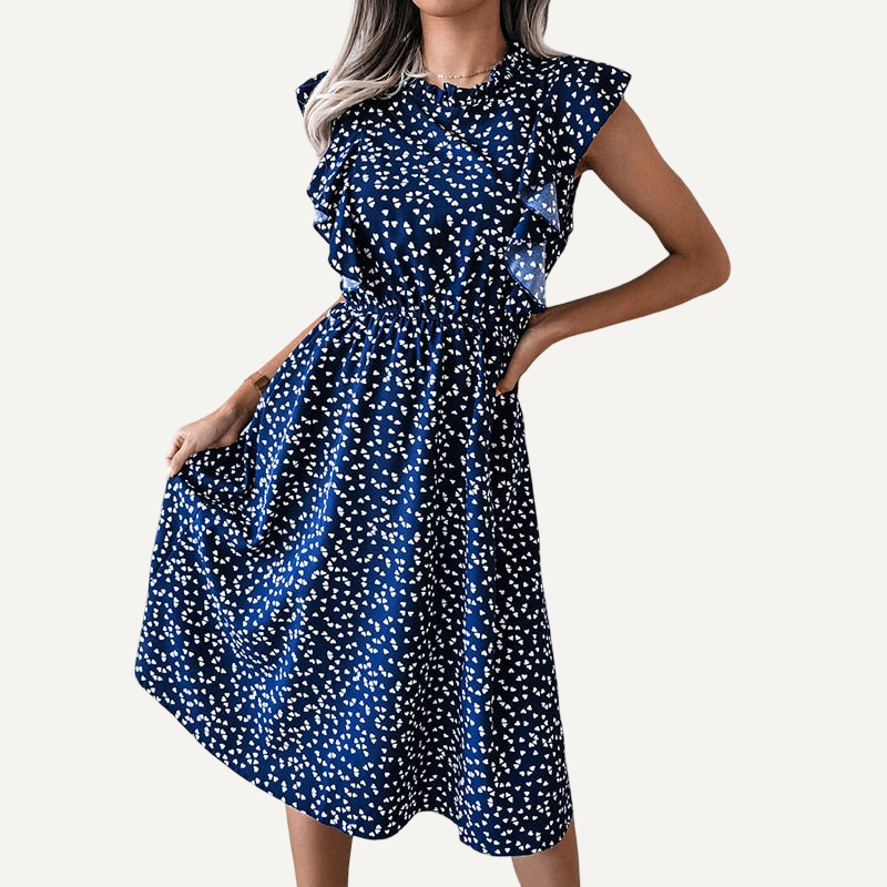 XAO Vestido lunares