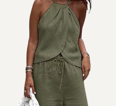 XAO Conjunto Musculosa Pantalones